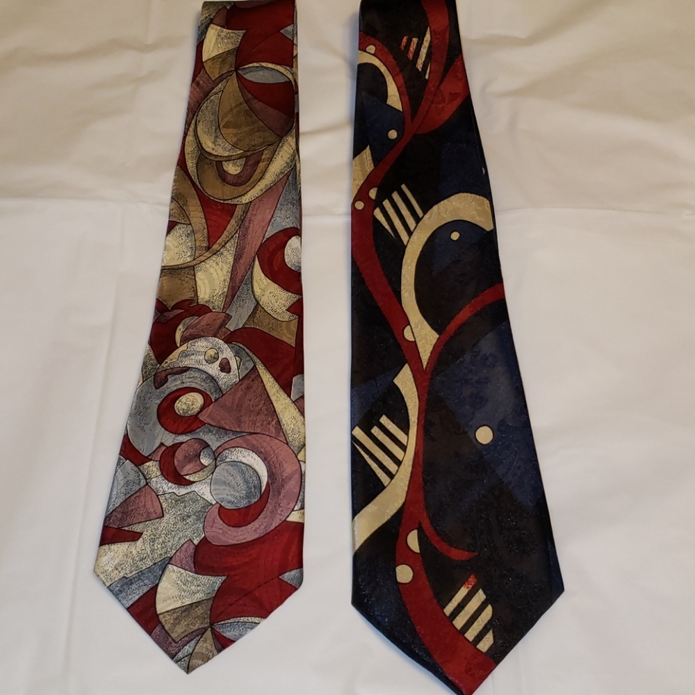 Two Hand Made Ties